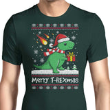 Merry T-Rexmas - Men's Apparel
