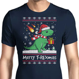 Merry T-Rexmas - Men's Apparel