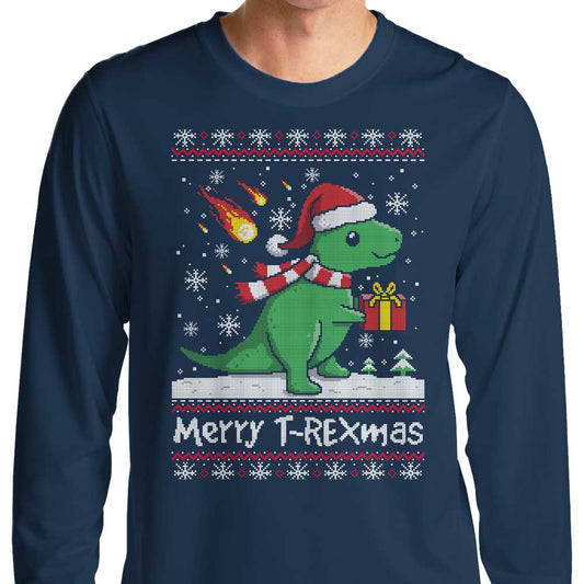 Merry T-Rexmas - Long Sleeve T-Shirt