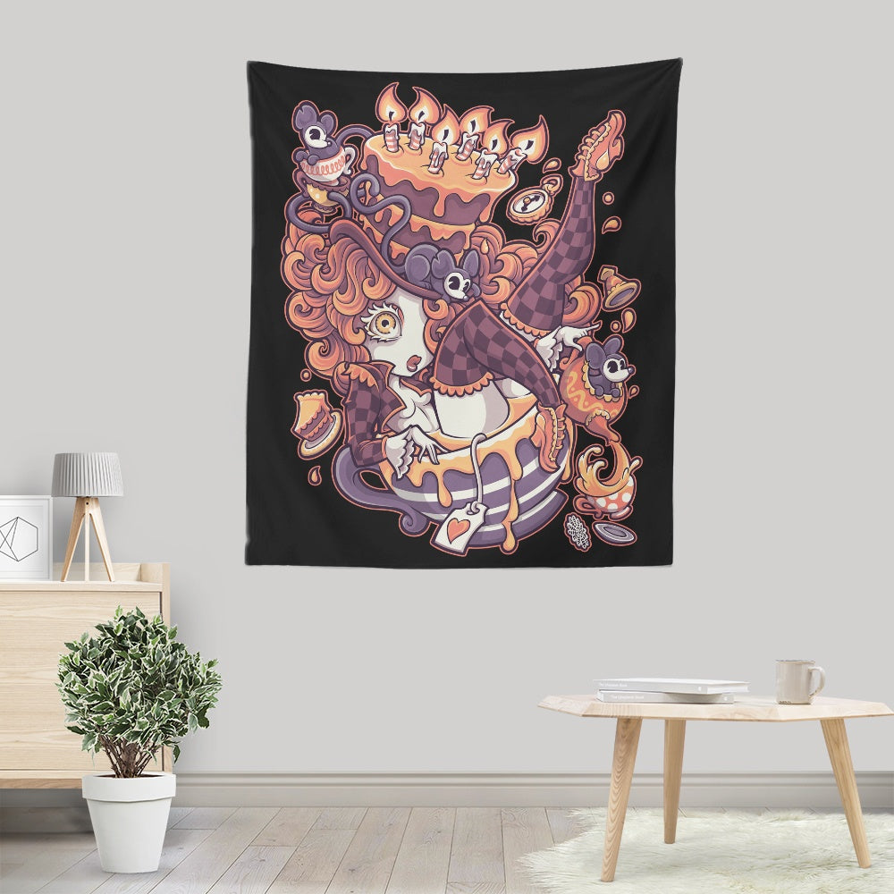 Merry Unbirthday - Wall Tapestry