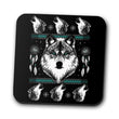 Merry Wolfmas - Coasters