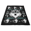 Merry Wolfmas - Fleece Blanket