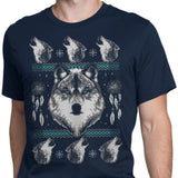 Merry Wolfmas - Men's Apparel