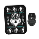 Merry Wolfmas - Mousepad