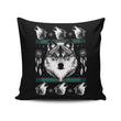 Merry Wolfmas - Throw Pillow