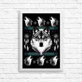 Merry Wolfmas - Posters & Prints