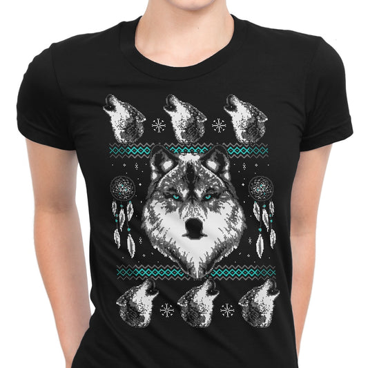 Merry Wolfmas - Women's Apparel
