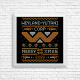 Merry Xenomas - Posters & Prints