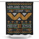 Merry Xenomas - Shower Curtain