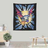 Meta Crashing - Wall Tapestry