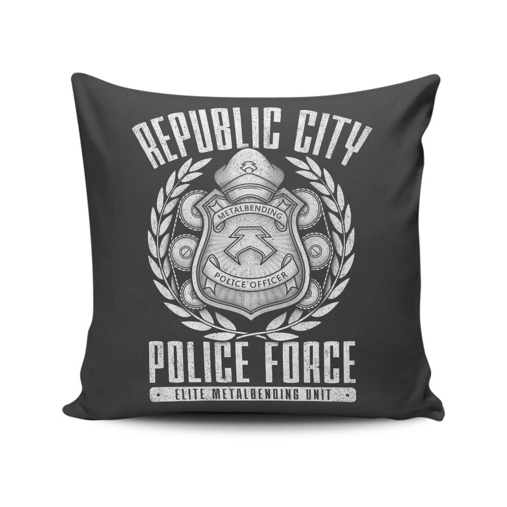 Metal is Enduring - Throw Pillow