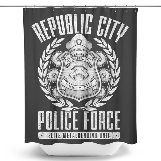 Metal is Enduring - Shower Curtain