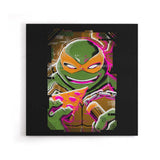 Michelangelo Glitch - Canvas Print