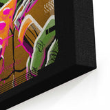 Michelangelo Glitch - Canvas Print
