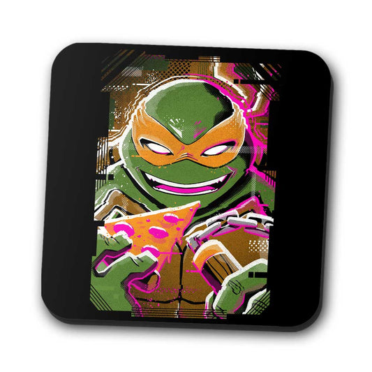 Michelangelo Glitch - Coasters