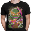 Michelangelo Glitch - Men's Apparel