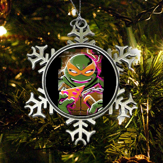 Michelangelo Glitch - Ornament