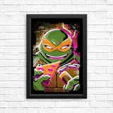 Michelangelo Glitch - Posters & Prints