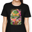 Michelangelo Glitch - Women's Apparel