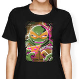 Michelangelo Glitch - Women's Apparel
