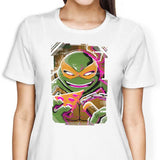 Michelangelo Glitch - Women's Apparel