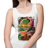 Michelangelo Glitch - Tank Top