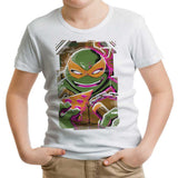 Michelangelo Glitch - Youth Apparel