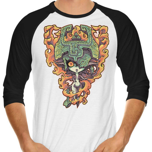 Midnight - 3/4 Sleeve Raglan T-Shirt