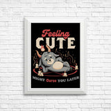 Might Curse You Later - Posters & Prints