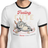 Might Curse You Later - Ringer T-Shirt