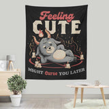 Might Curse You Later - Wall Tapestry
