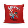 Miguel vs. the Dead - Throw Pillow