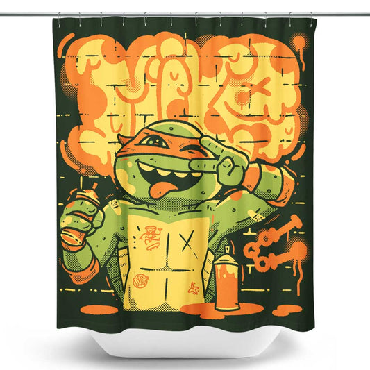 Mikey Mayhem - Shower Curtain