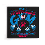 Miles' Fitness Verse - Canvas Print