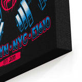 Miles' Fitness Verse - Canvas Print