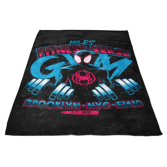 Miles' Fitness Verse - Fleece Blanket