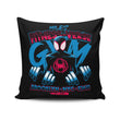 Miles' Fitness Verse - Throw Pillow