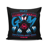 Miles' Fitness Verse - Throw Pillow