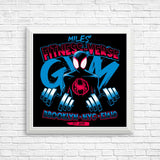 Miles' Fitness Verse - Posters & Prints