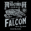 Millenium Garage - Metal Print