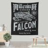 Millenium Garage - Wall Tapestry