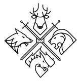 Minimal Thrones (Alt) - Fleece Blanket