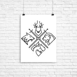 Minimal Thrones (Alt) - Poster