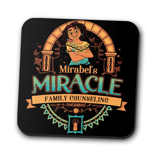 Miracle Family Counseling - Coasters
