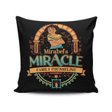 Miracle Family Counseling - Throw Pillow
