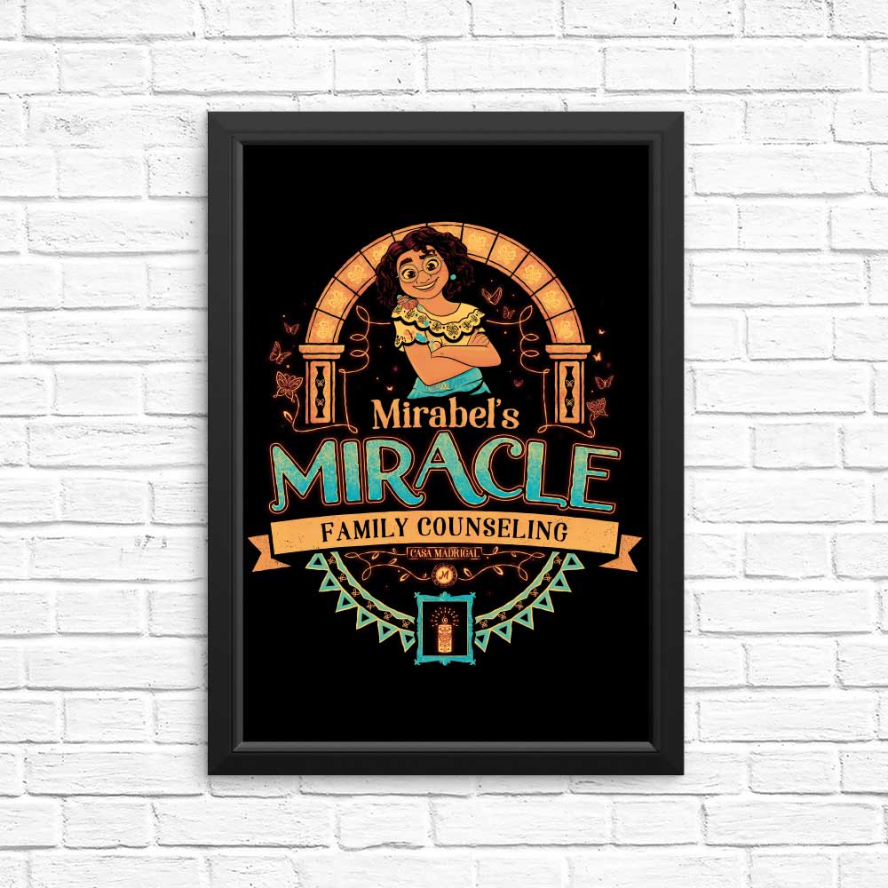 Miracle Family Counseling - Posters & Prints