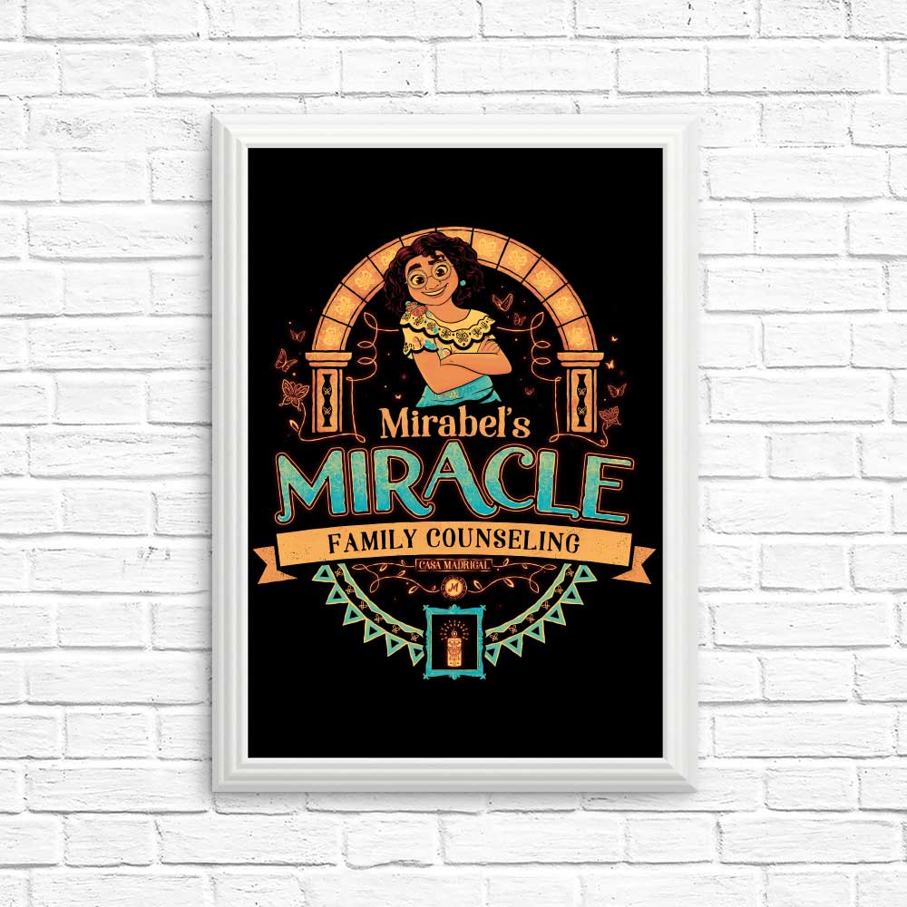 Miracle Family Counseling - Posters & Prints