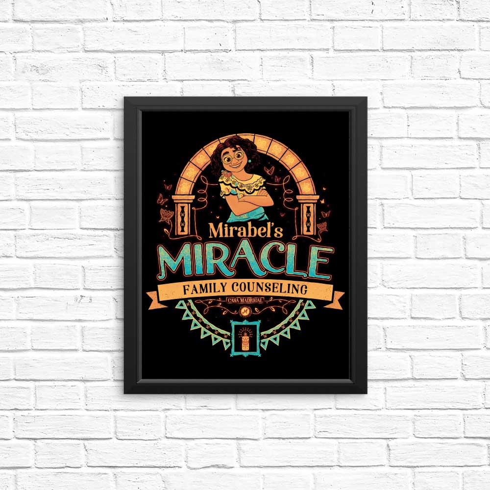 Miracle Family Counseling - Posters & Prints
