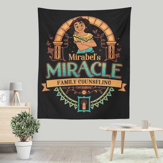 Miracle Family Counseling - Wall Tapestry