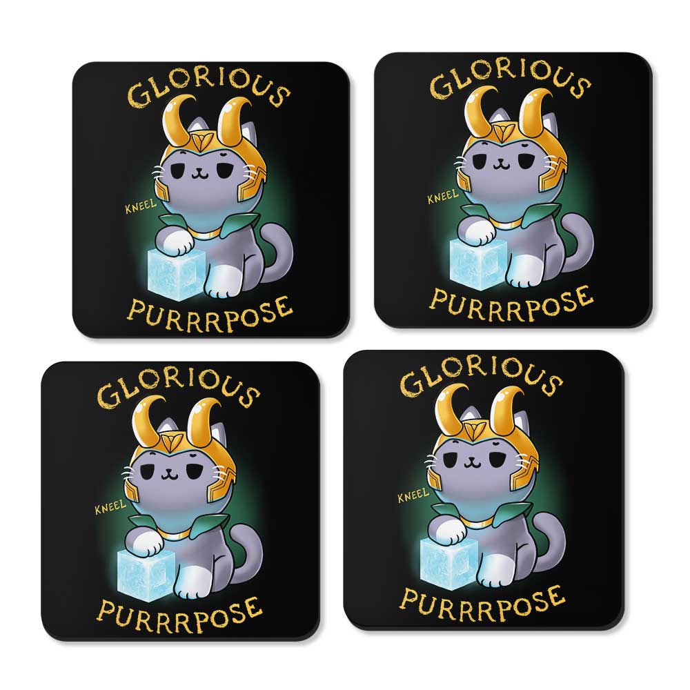 Mischief Cat - Coasters